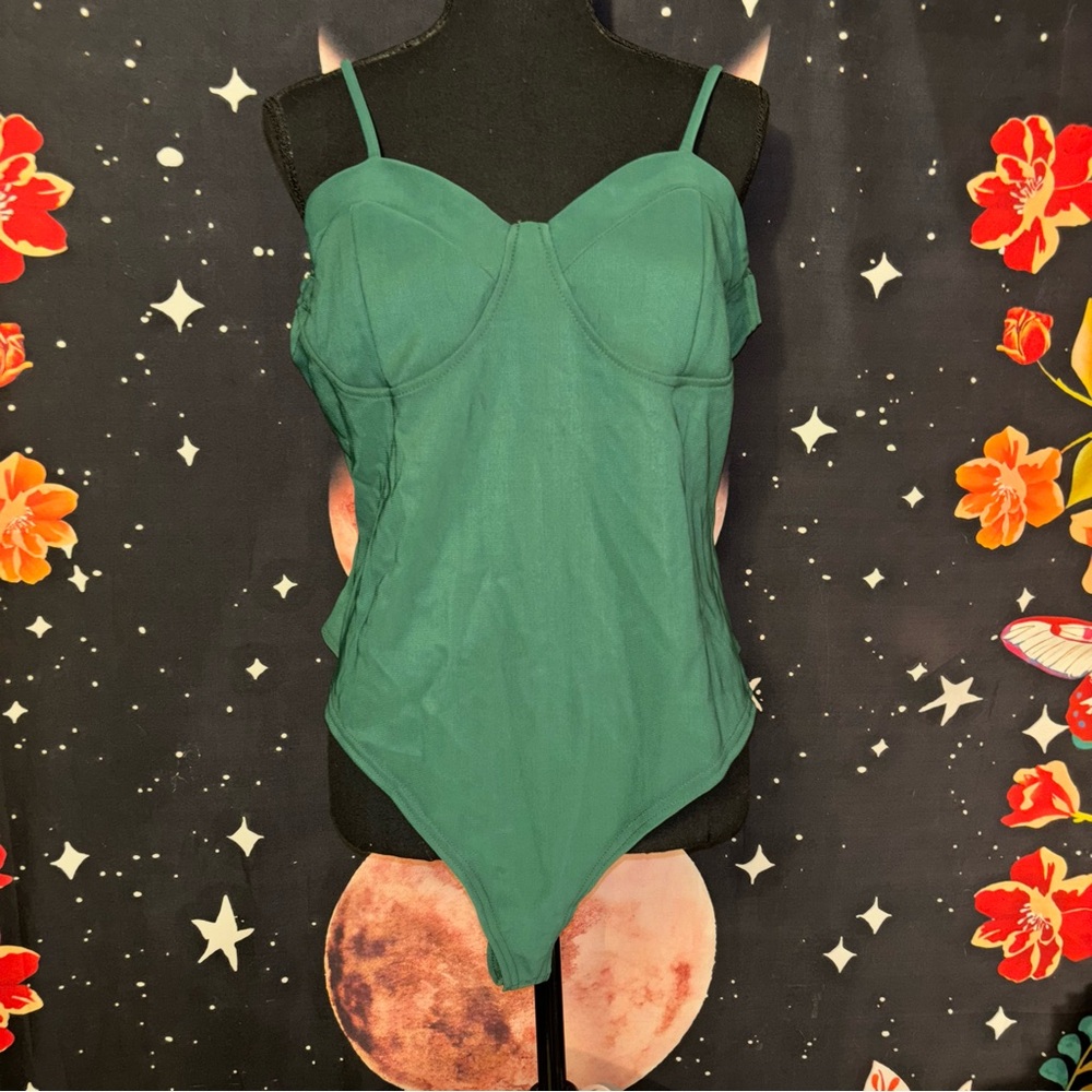 Trac Green Bodysuit